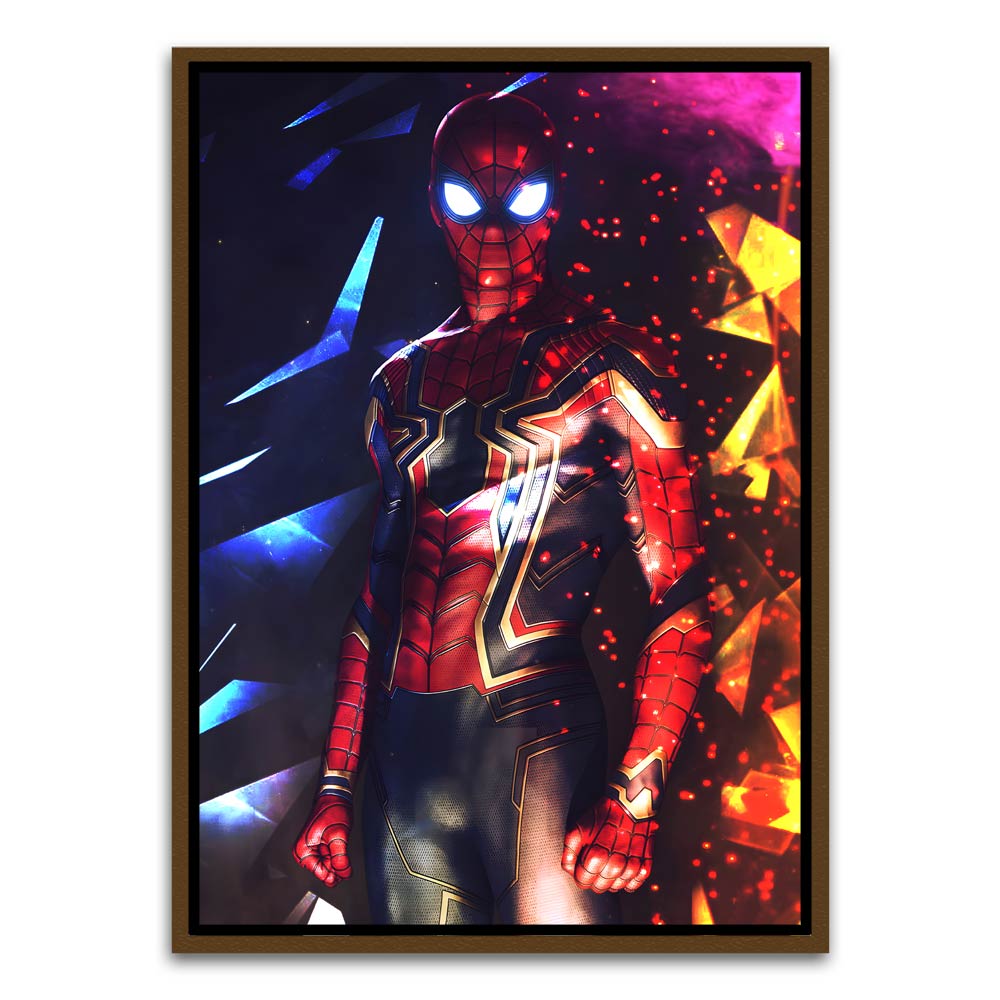 Spider man 10 Brown Canvas frame acrylic canvas Frames