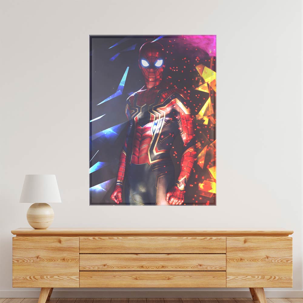 Spider man 10 Acrylic acrylic canvas Frames