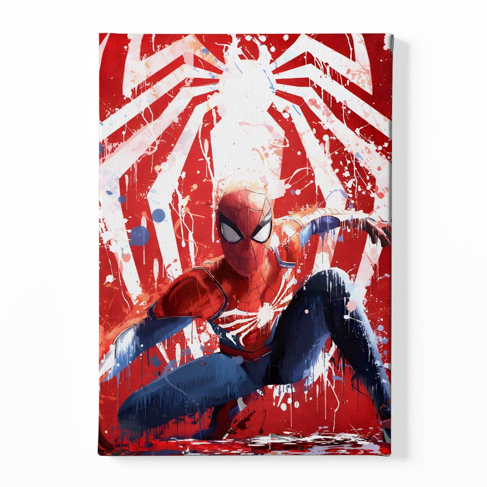 Spider man 11 Canvas acrylic canvas Frames