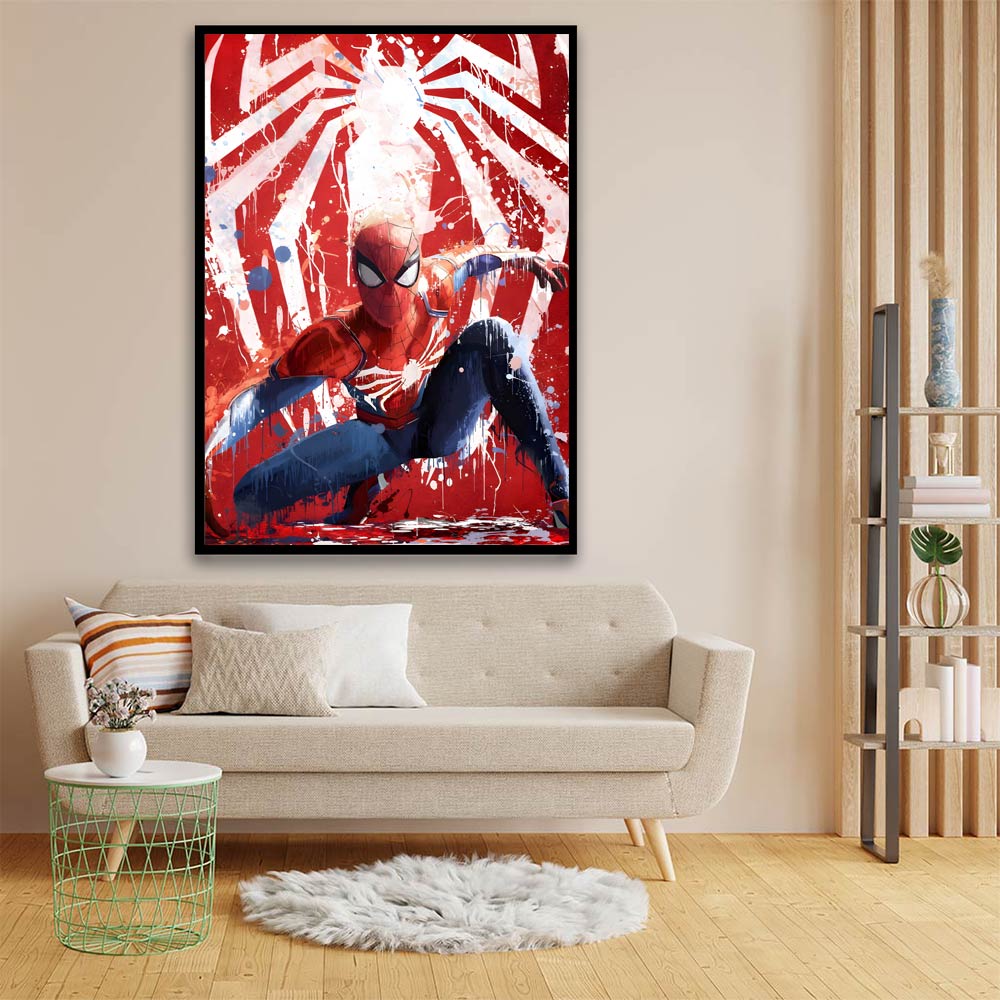 Spider man 11 acrylic canvas Frames