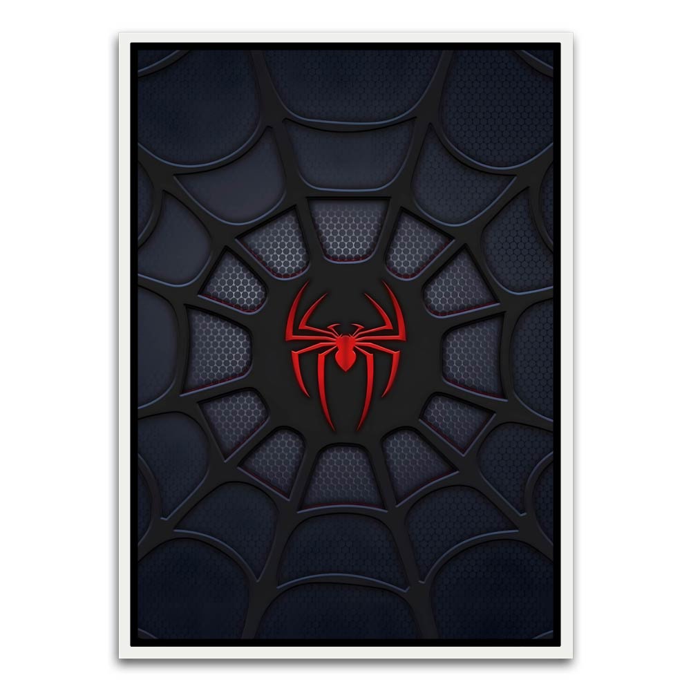 Spider man 12 White Canvas frame acrylic canvas Frames