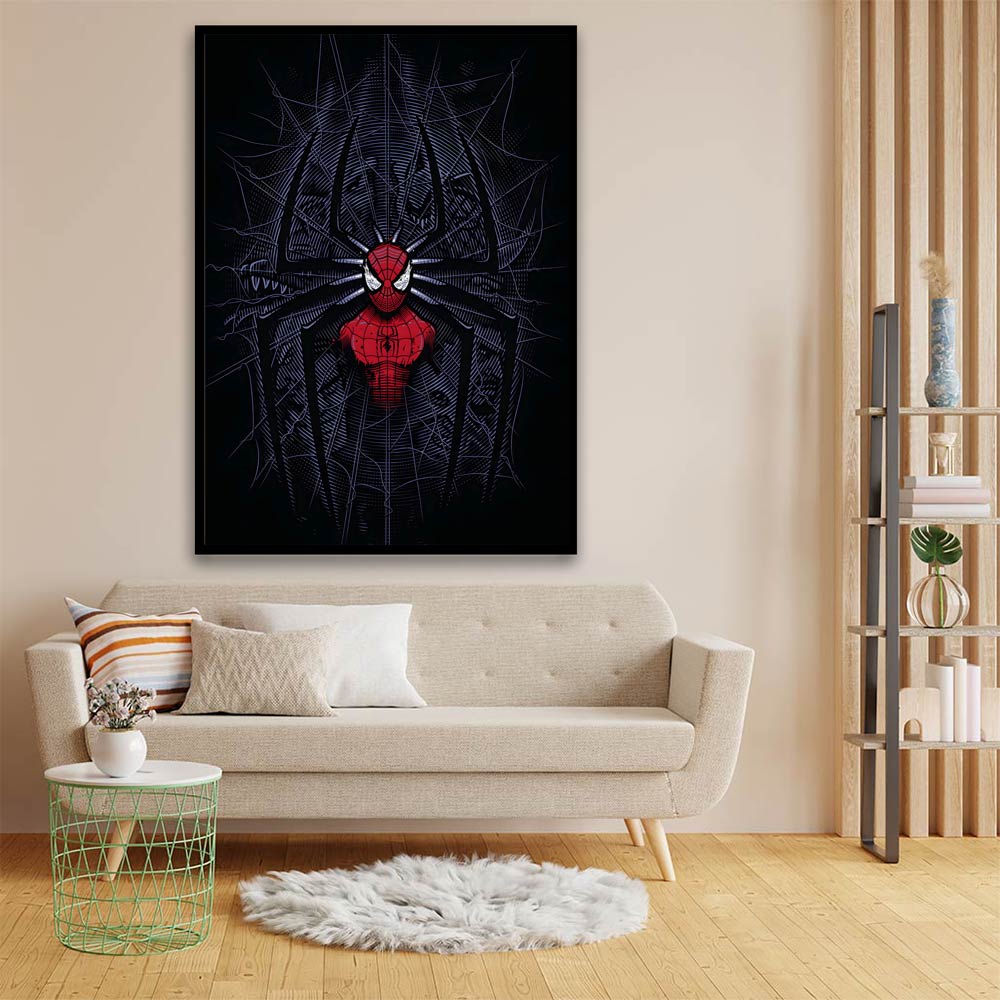 Spider man 13 acrylic canvas Frames