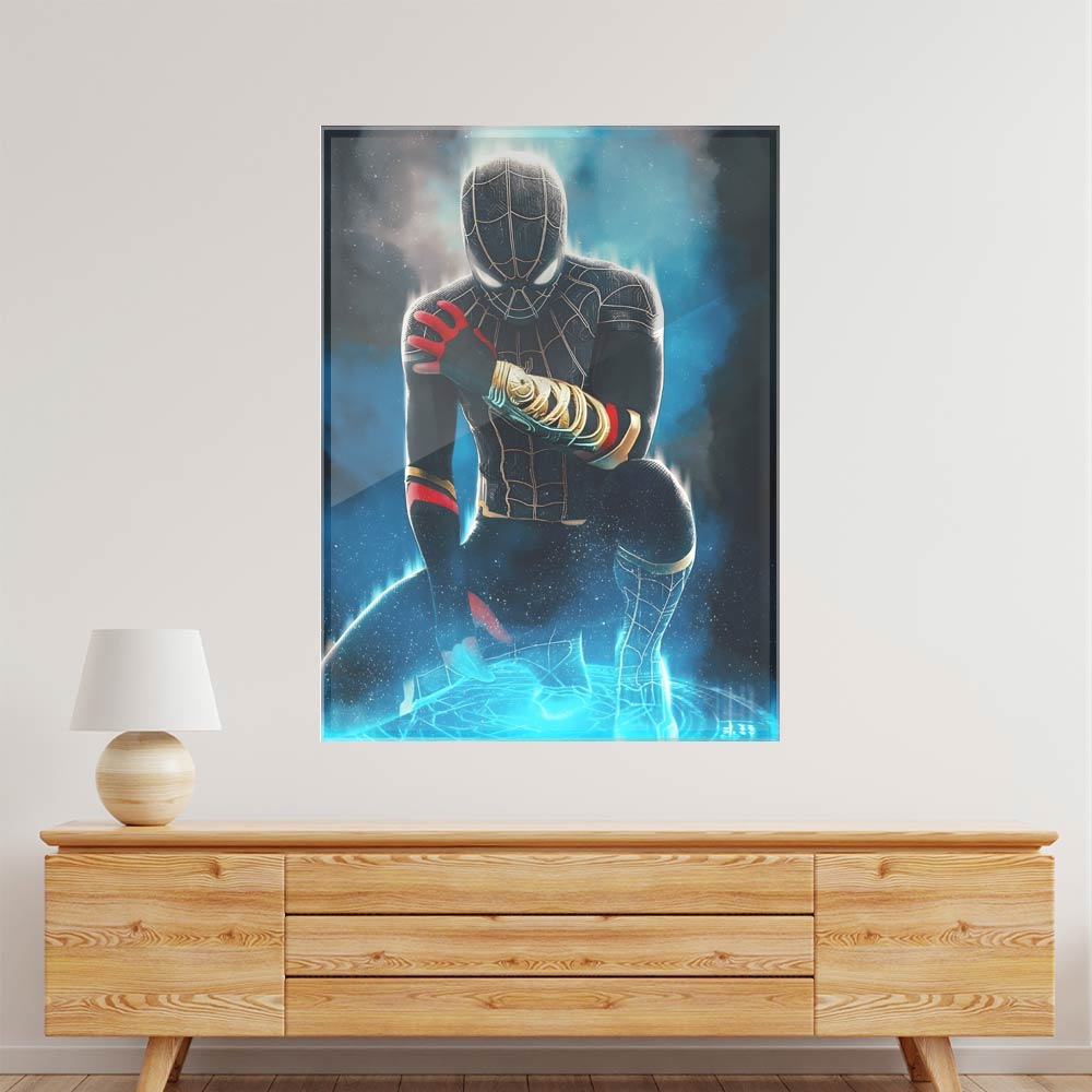 Spider man 14 Acrylic acrylic canvas Frames