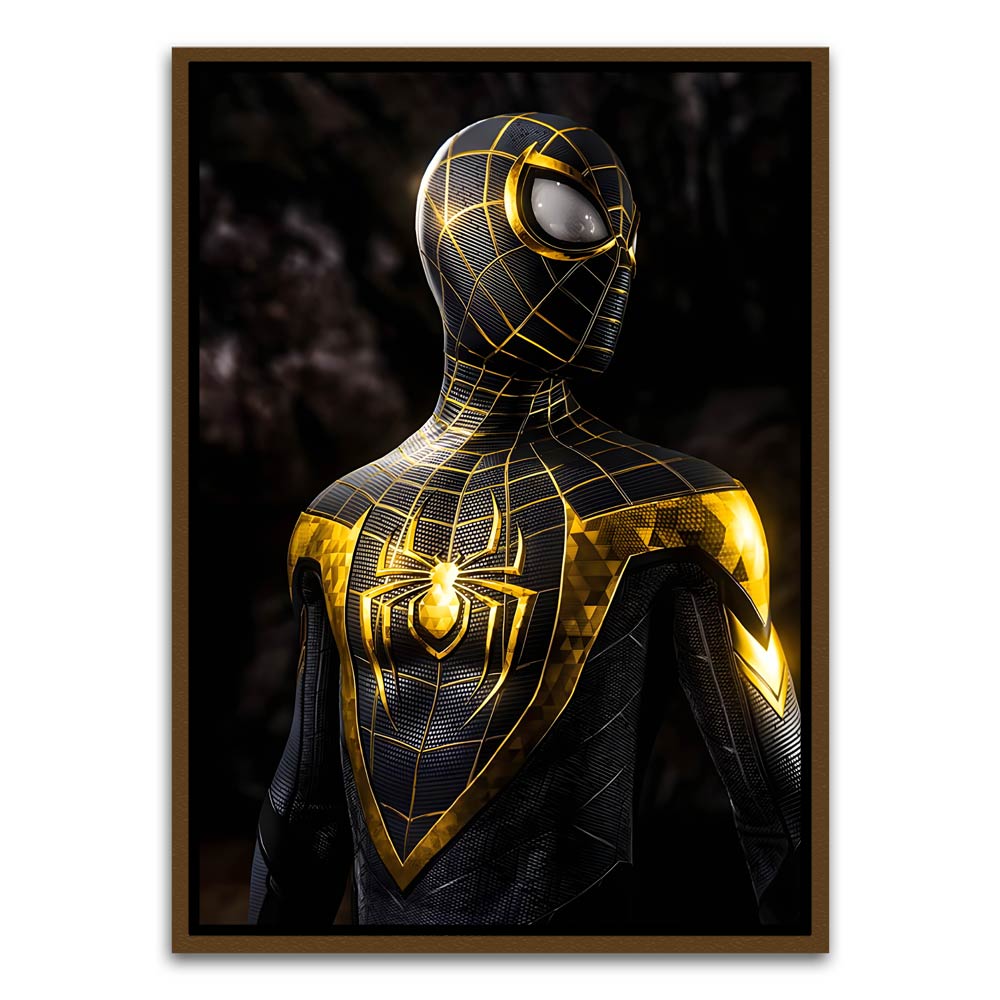 Spider man 15 Brown Canvas frame acrylic canvas Frames