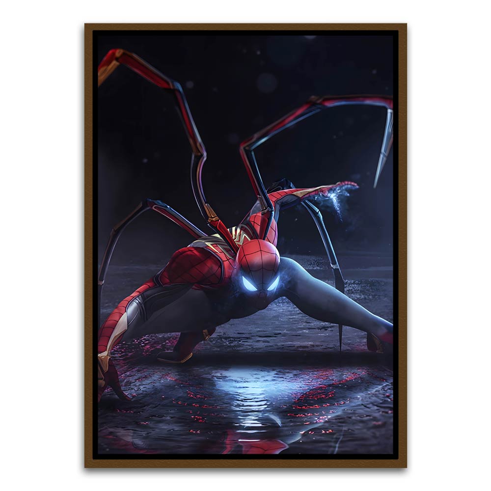 Spider man 16 Brown Canvas frame acrylic canvas Frames