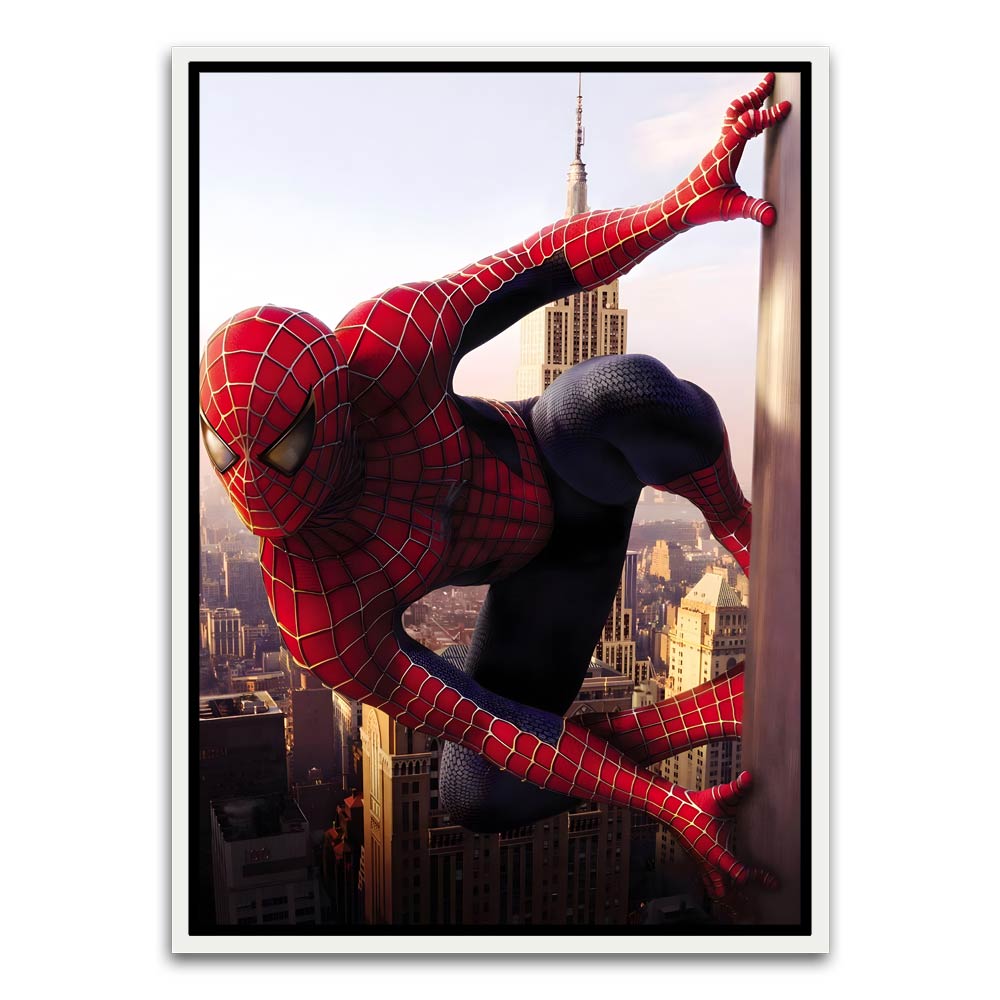 Spider man 3 White Canvas frame acrylic canvas Frames