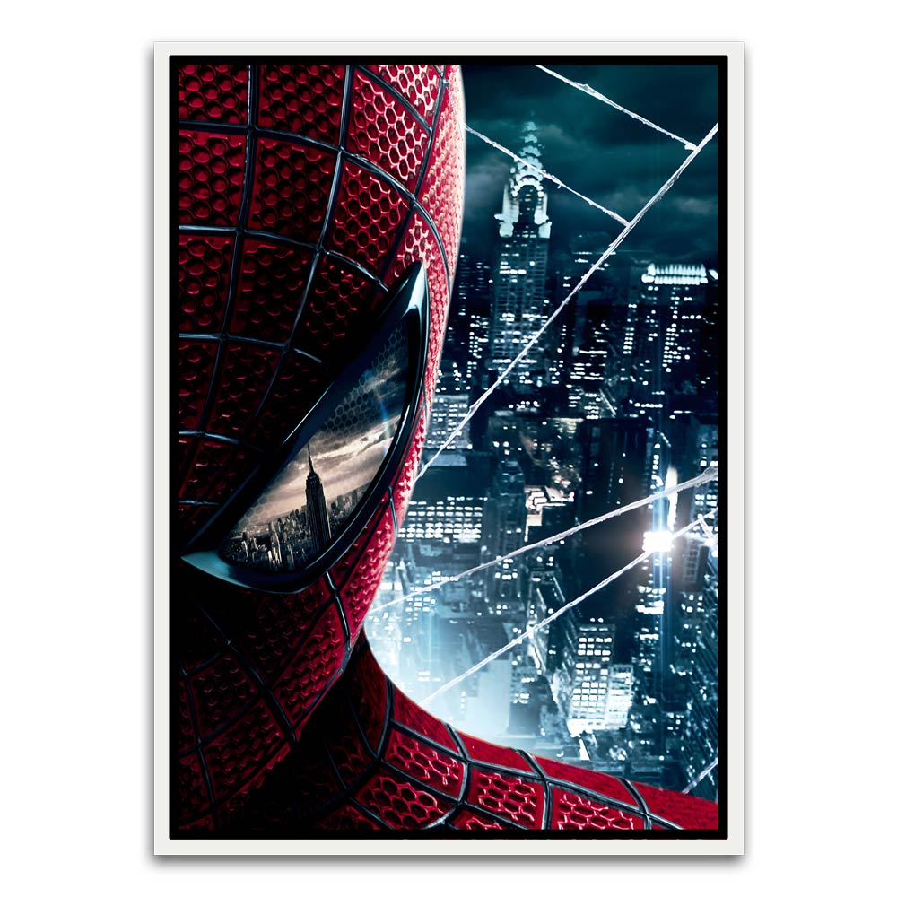 Spider man 5 White Canvas frame acrylic canvas Frames