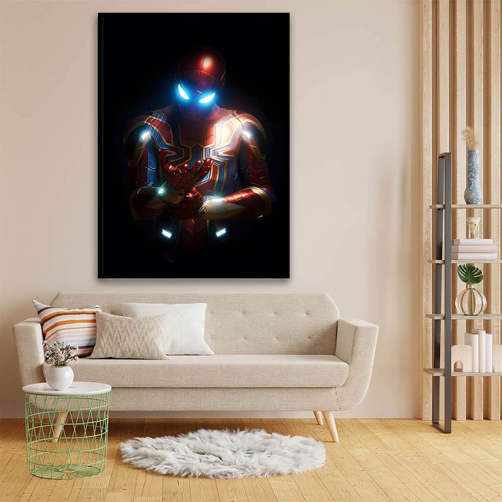 Spider man 6 acrylic canvas Frames