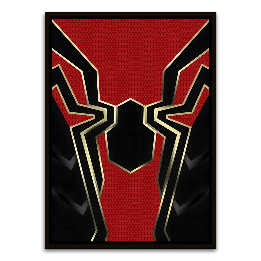 Spider man 7 Black Canvas frame acrylic canvas Frames