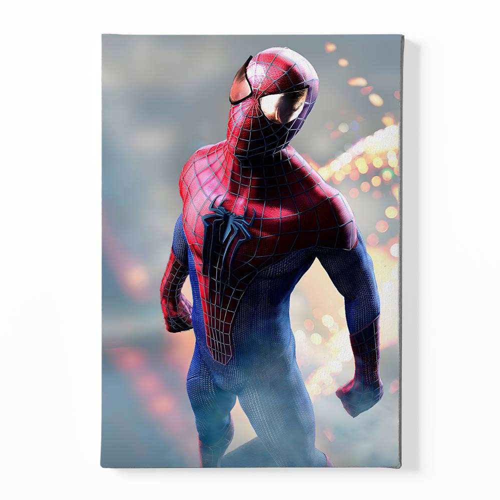 Spider man 9 Canvas acrylic canvas Frames