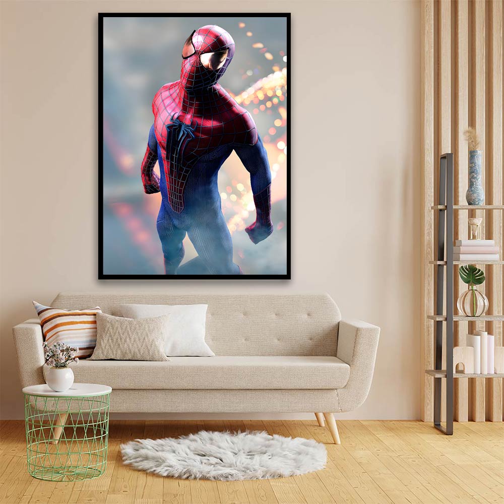 Spider man 9 acrylic canvas Frames