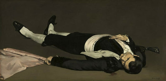 Edouard Manet - The Dead Toreador 50X40 Canvas