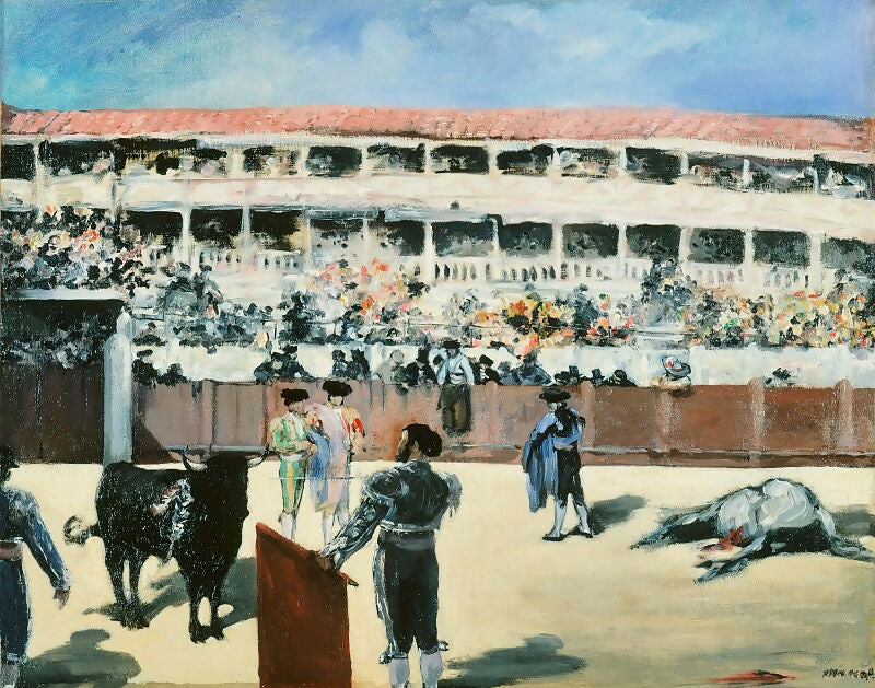 Edouard Manet – Bullfighting 50X40 Canvas