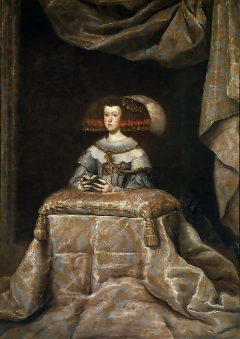 Diego Rodriguez de Silva y Velazquez – Praying Mariana of Austria, Queen of Spain