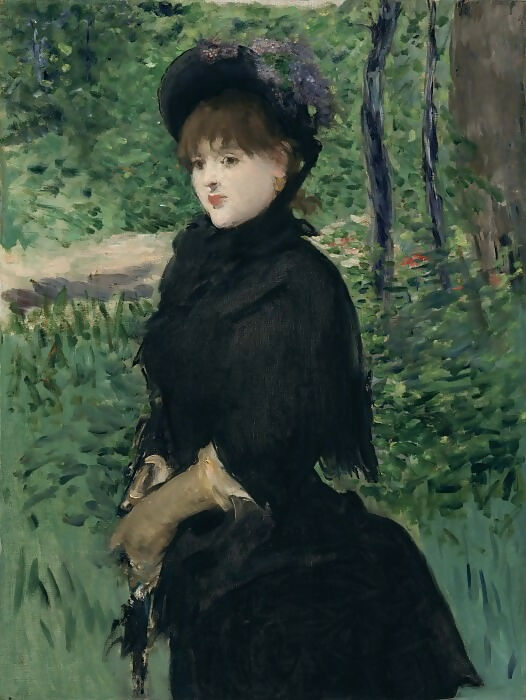 Edouard Manet – The Walk 50X40 Canvas