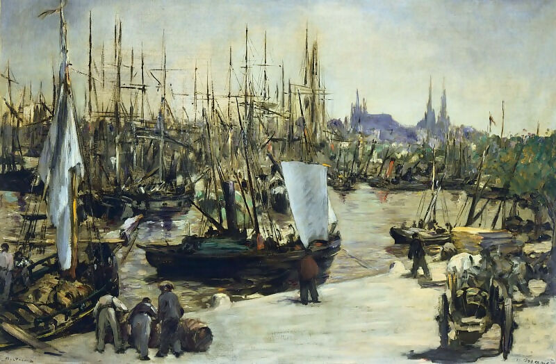 Edouard Manet – Port of Bordeaux