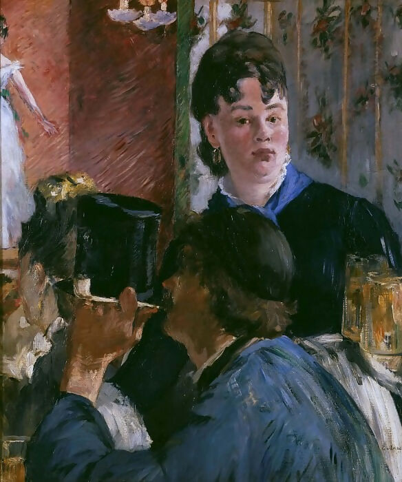 Edouard Manet – The Barmaid 45x60 Canvas