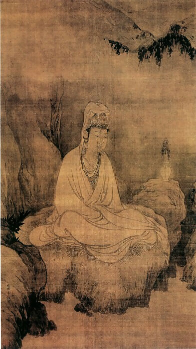 Chinese artists of the Middle Ages (佚名 - 佛传“降魔成道”图) – Unknown 50X40 Canvas