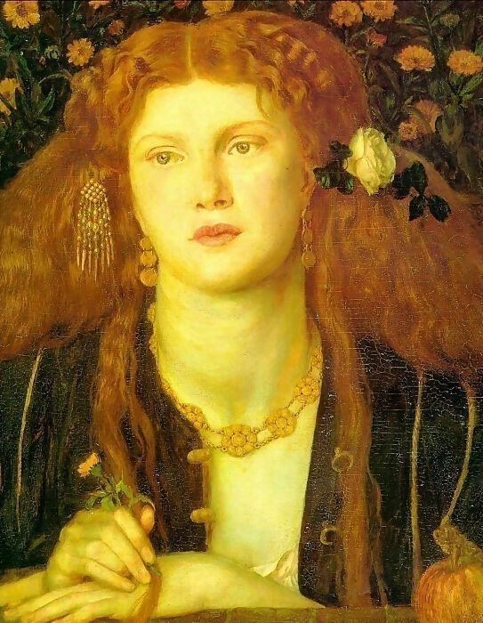 Dante Gabriel Rossetti - After the Kiss 50X40 Canvas