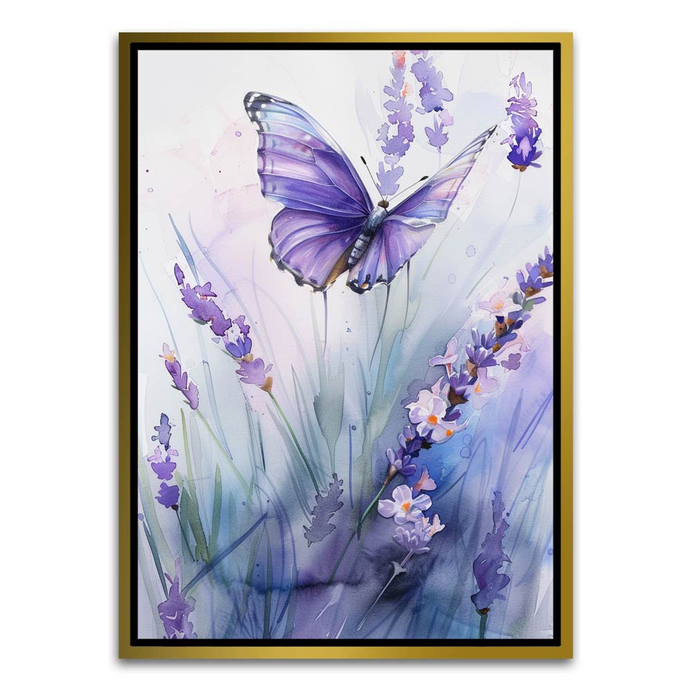 Botanical Art 21 Gold Canvas frame acrylic canvas Frames