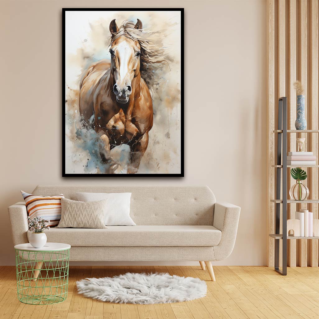 Horse acrylic canvas Frames