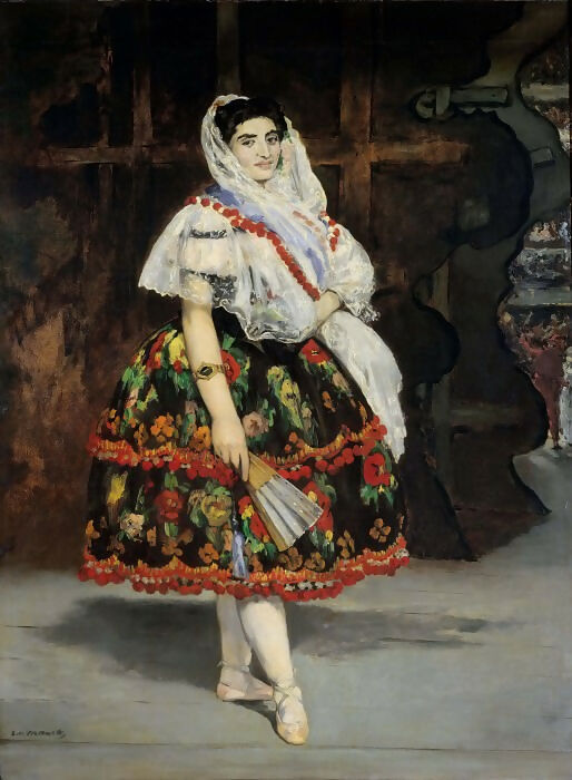 Edouard Manet – Lola of Valencia 50X40 Canvas