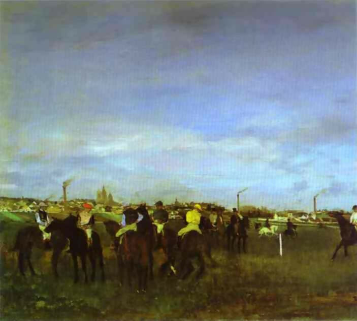 Edgar Degas - Before the Race 45x60 Canvas