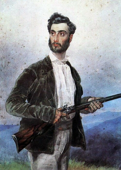 KarlPavlovichBryullov–PortraitofAntonioTittoni2.1850-1852 50X40 Canvas