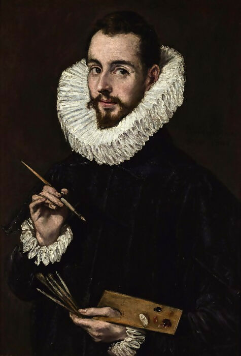 El Greco Portrait of Jorge Manuel, the Artist s Son 70x100 Canvas