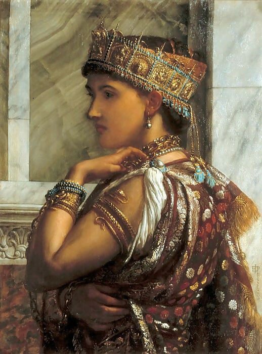 Edward John Poynter – Zenobia in Captivity 50X40 Canvas