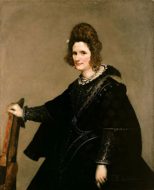 Diego Rodriguez de Silva y Velazquez – Portrait of the Lady 50X40 Canvas