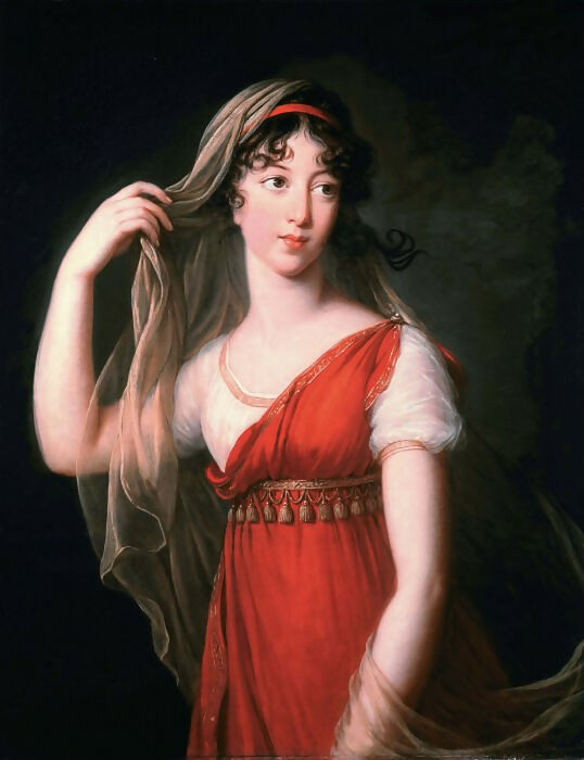 Elisabeth-Louise Vigee-Lebrun – Charlotte Dillon-Leigh, née Beauclerk 50X40 Canvas