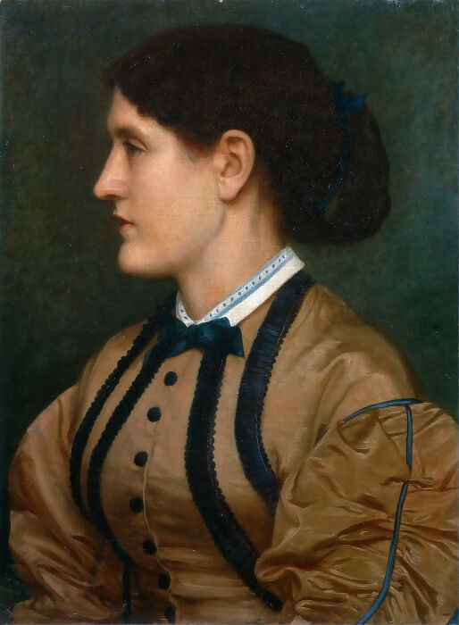 Edward John Poynter – Eliza Eastlake 140x187 Canvas